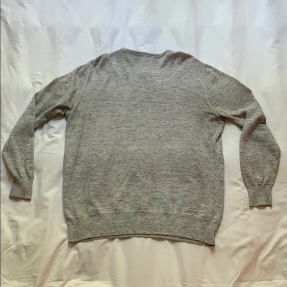 Men’s J.Crew Gray Sweater Large - Picture 3 of 4